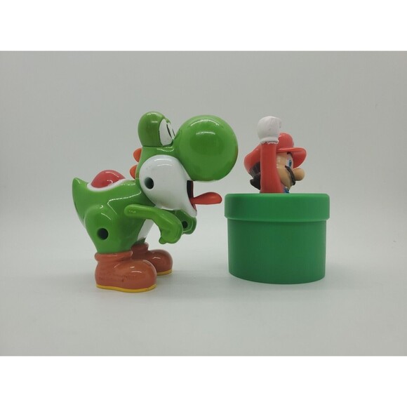 Warp Tube Mario  & Yoshi Action Figure McDonald's  Super Brothers -2022 2017 - Picture 2 of 13